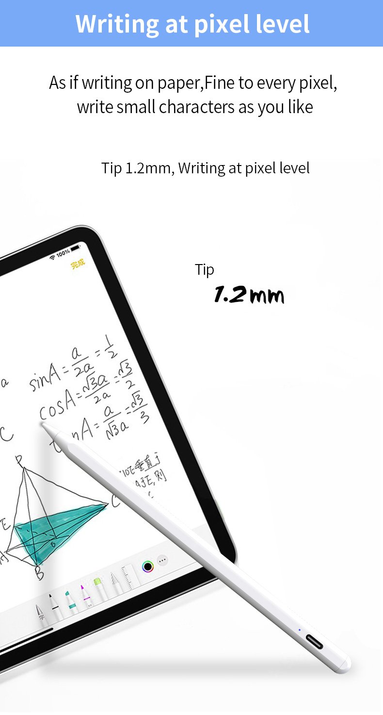 Lápiz Óptico Activo Táctil iOS / Android / Windows / WKZT019A