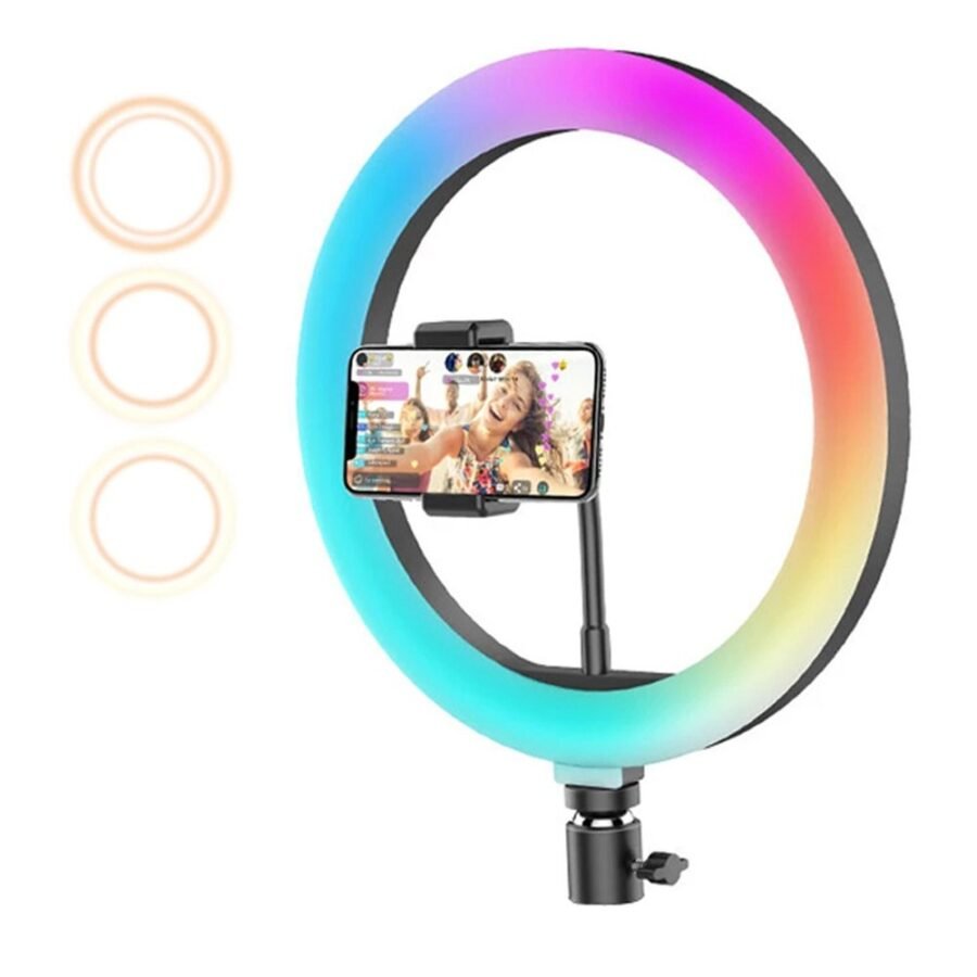 Aro Anillo Luz Led RGB 26cm / 15W / 88 LEDS