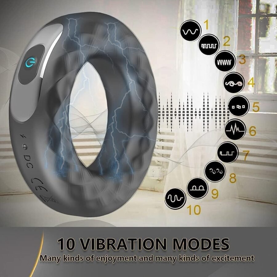 Anillo Vibrador Para Pene / Recargable