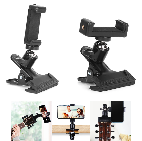 Soporte De Celular Para Guitarra / Escritorio / Multi Uso