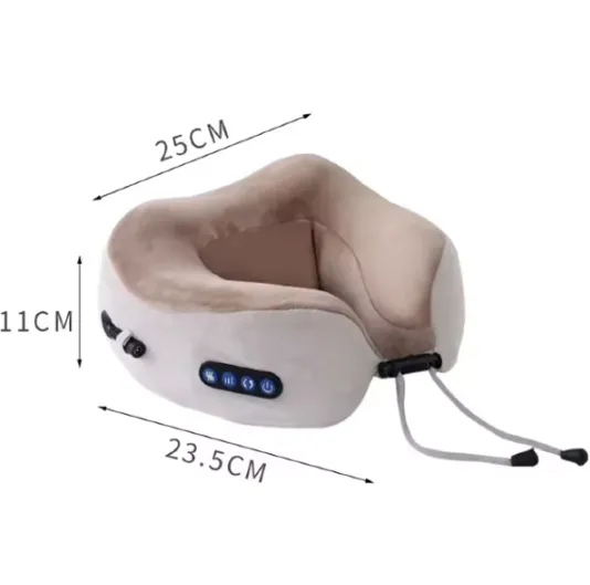 Masajeador Para Cuello Inalámbrico Recargable (Masajea , Vibra , Calienta)