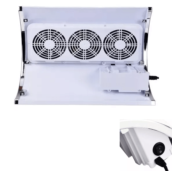 Aspiradora Recolector Polvo Uñas Extractor Manicura Pedicura / 40 W