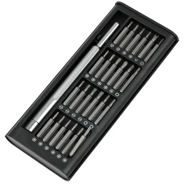 Kit Destornilladores Precisión 24 en 1 / Puntas Magnéticas