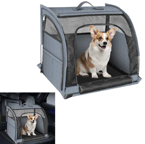 Bolso Transportador De Mascotas Para Auto / 50*50*50cm