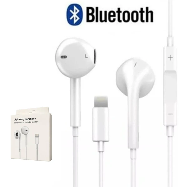 Auriculares Manos Libres Para iPhone Lightning Conexión Automática Vía BLUETOOTH