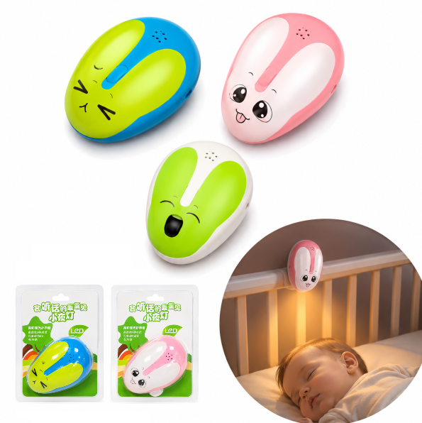 Lampara Luz Quita Miedo Infantil / Con Sensor / 6 Leds / 0.3w