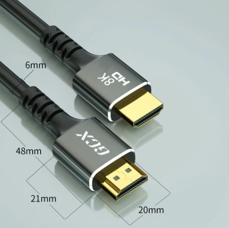 Cable HDTV 2.1 Ultra HD 8K / 60Hz / 1.5 MT / ULTRA HIGH SPEED