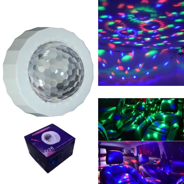 Proyector Portátil RGB / Recargable / Magnético / D36