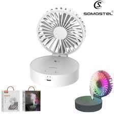 Ventilador Portátil Nebulizador Con Luces Somostel SMS-SM04