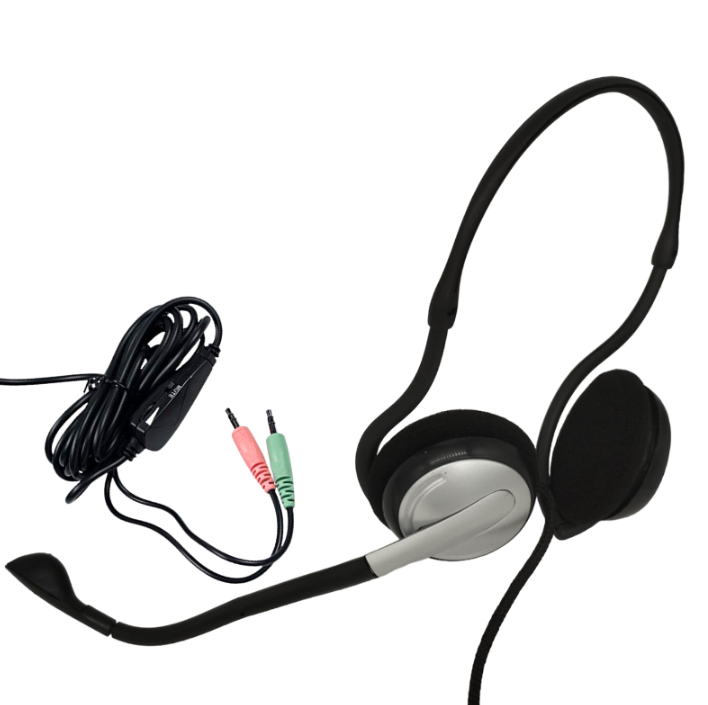 Auriculares Cableados Vincha Con Micrófono Y Control De Volumen / YIHAO YH-013