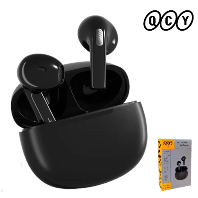 Auriculares Bluetooth 5.3 / QCY AilyPods T20 / Cancelación De Ruido Activa