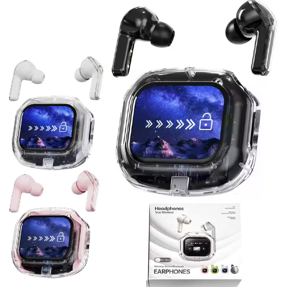 Auriculares Manos Libres Bluetooth 5.4 / Pantalla / Air Max