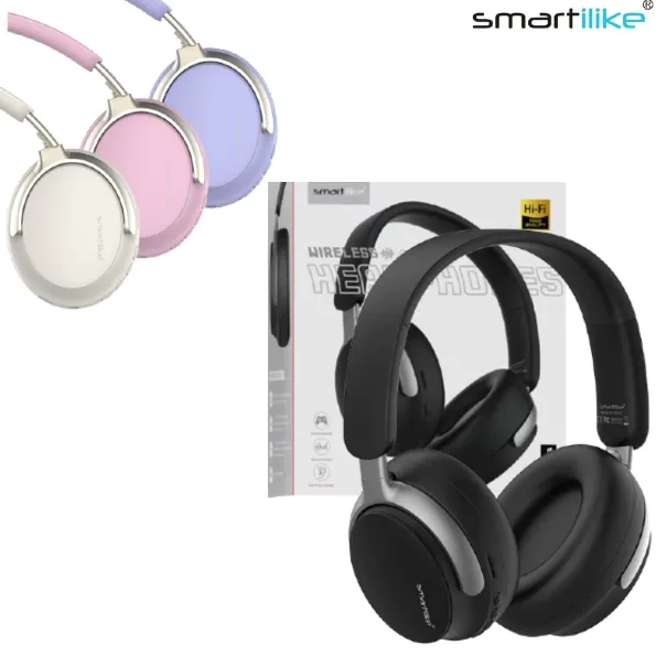 Auriculares Manos Libres Bluetooth 5.3 / Radio FM / AUX 3.5MM / MicroSD / Smartilike MT-BH03