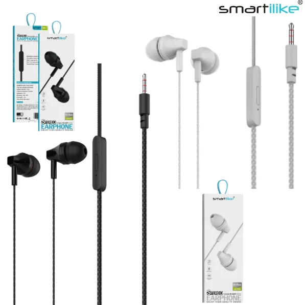 Auriculares Manos Libres 3.5mm / Smartilike MT-AU04