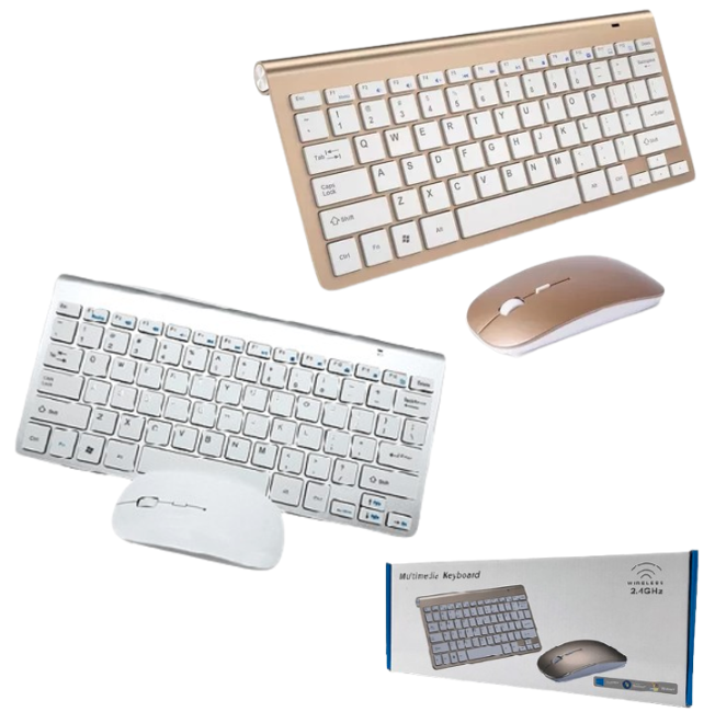 Combo Teclado + Mouse Inalámbrico K908