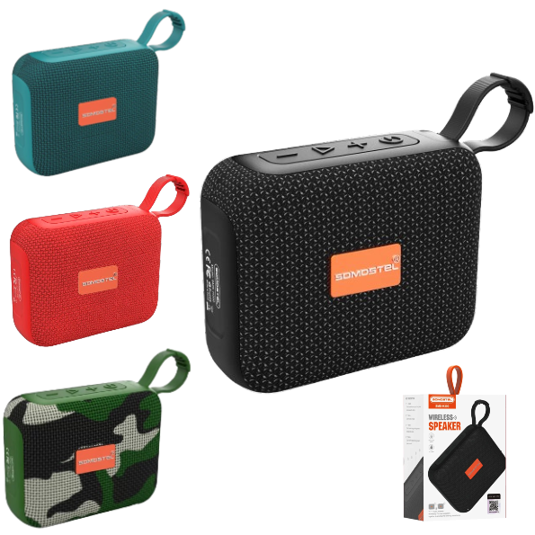 Parlante Bluetooth 5.3 / Somostel SMS-H300 / MicroSD / USB / 5W