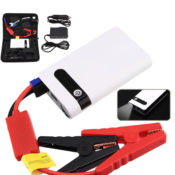Arrancador De Autos / Power Bank 20000MAH / 1 USB / 200A – 400A / Linterna