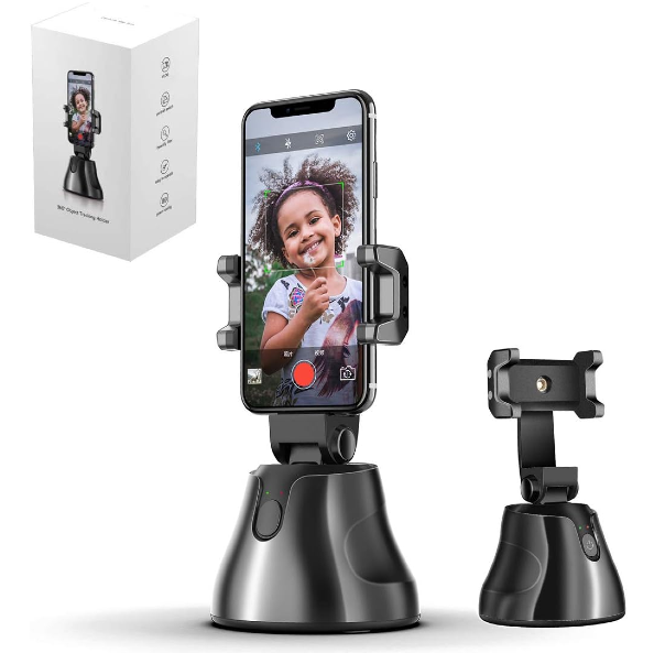 Soporte Para Celular 360° Con Sensor De Seguimiento Facial