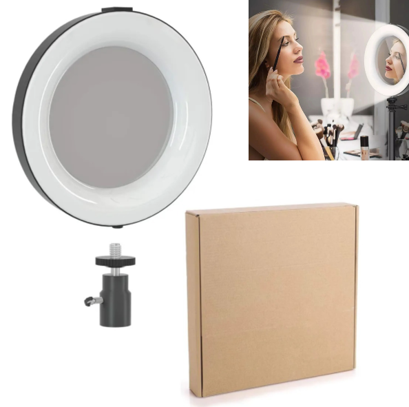 Aro de Luz Led 21cm Espejo Extraible