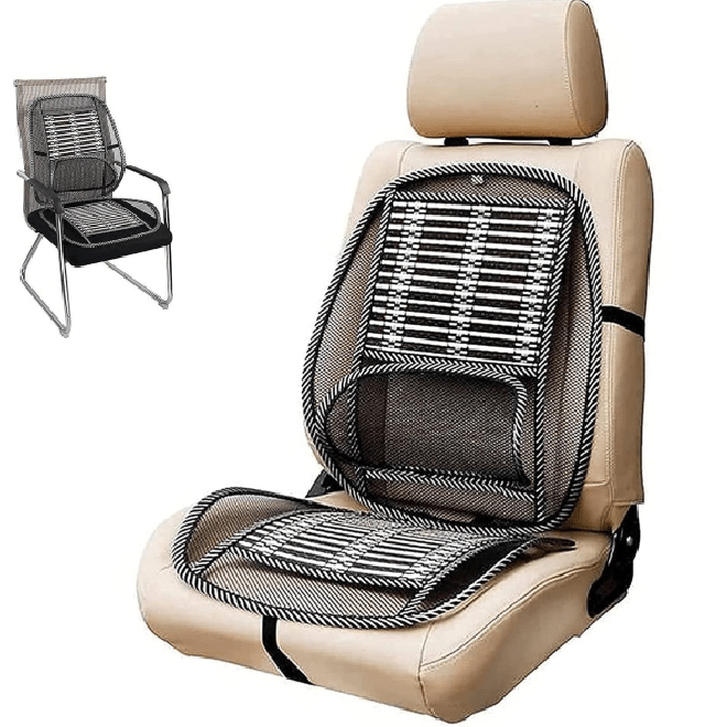 Respaldo Cubre Asiento Universal Para Auto Apoya Lumbar