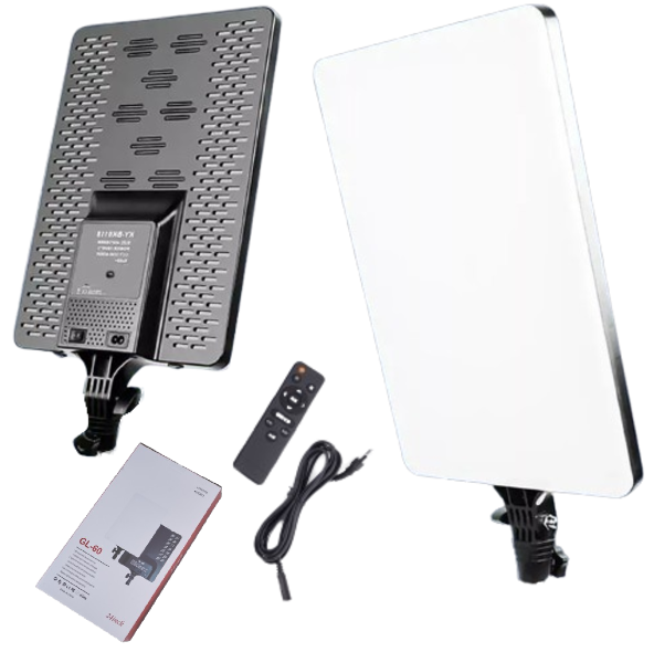 Panel Led 60W / 720 Led / GL-60 / 220V / Control Remoto / 47 x 28 cm / 21 Pulgadas