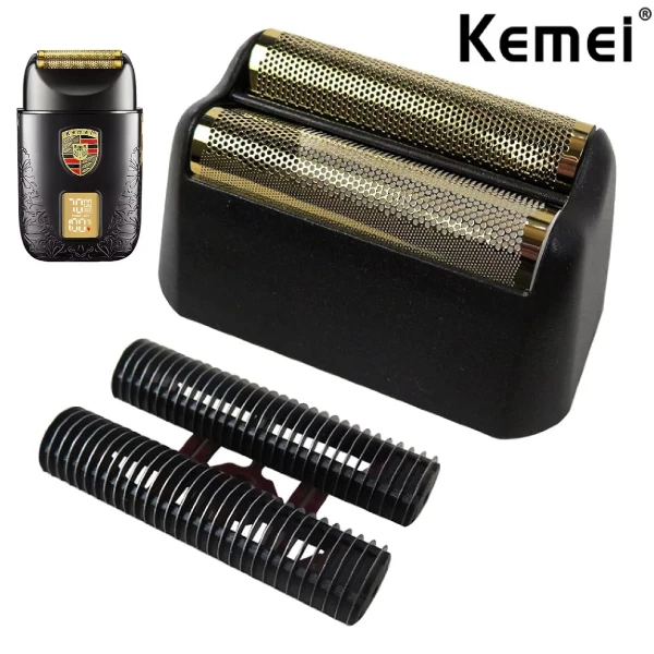 Repuesto Cabezal Y Cuchillas Para Afeitadora Kemei TXD-KM-T93