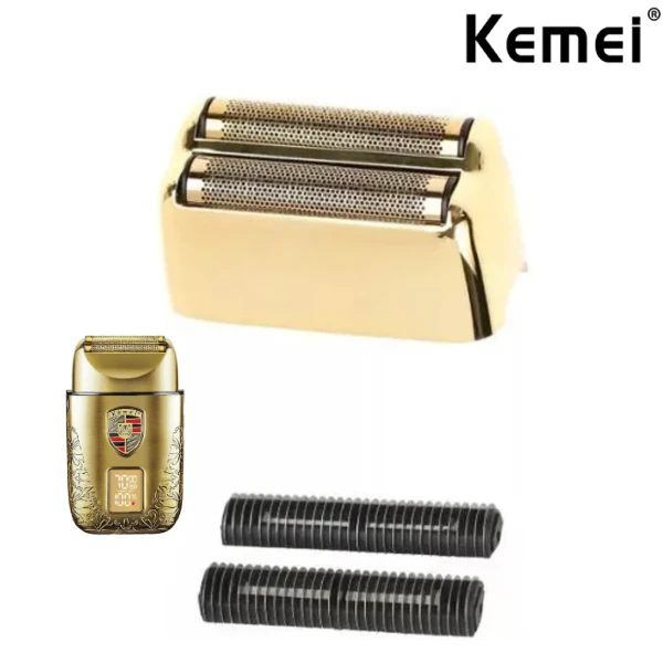 Repuesto Cabezal Y Cuchillas Para Afeitadora Kemei TXD-KM-T93