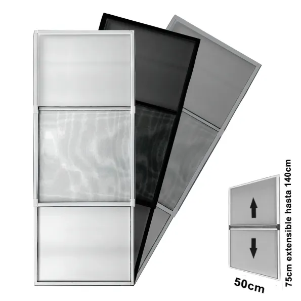 Mosquitero Extensible 50cmx75cm Hasta 140cm