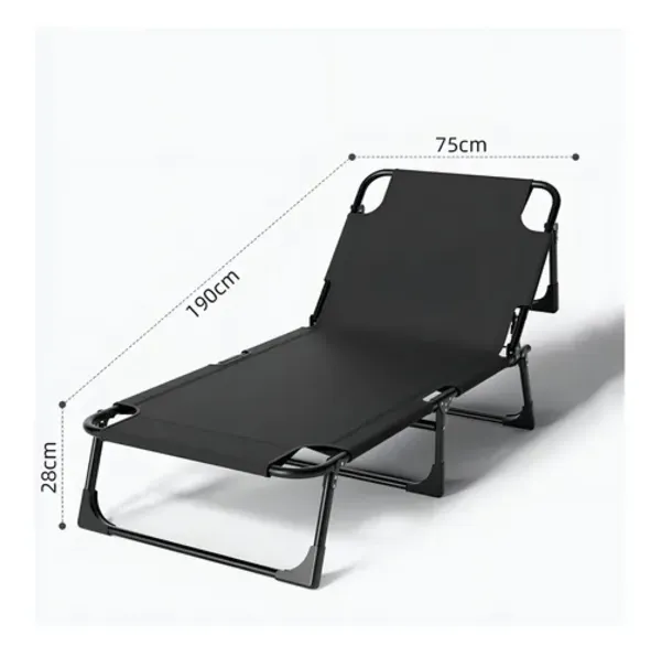 Catre Plegable Con Colchón Y Almohada