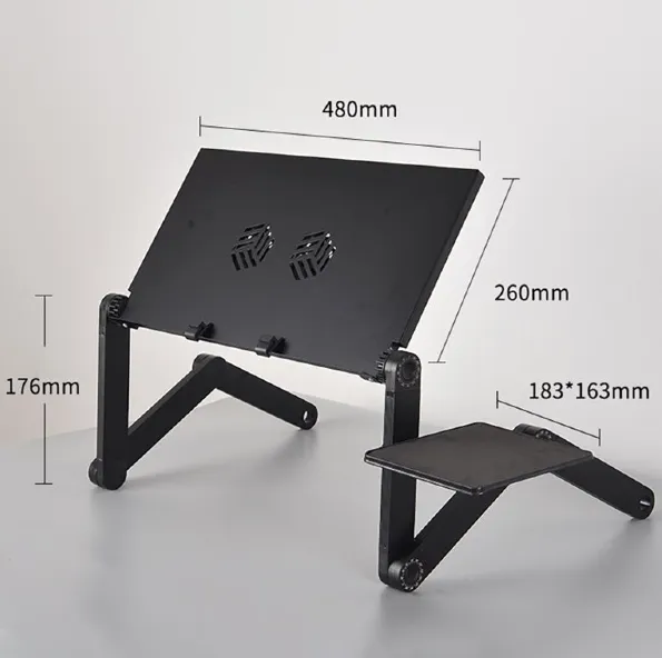 Mesa Plegable Y Ajustable Multifuncional Para Notebook / Laptop