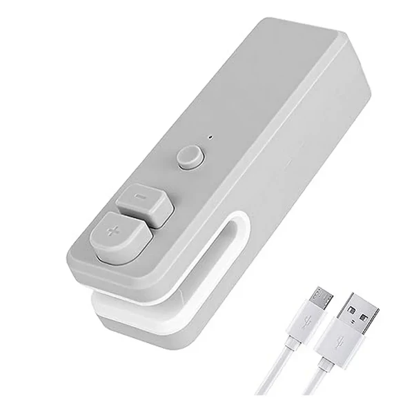 Mini Sellador Y Cortador De Bolsas 2 En 1 / Recargable Por USB