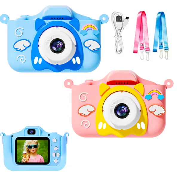 Cámara De Fotos Digital Infantil Con Diseño