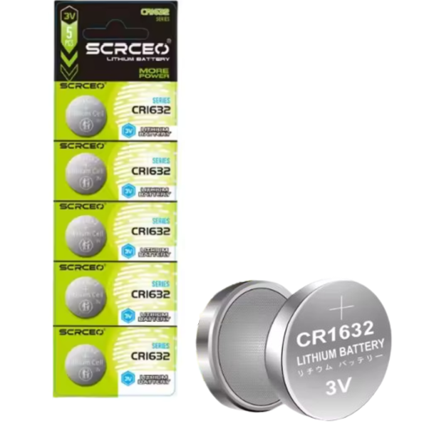 Pilas Cr1632 3 Volts (X 5 Unidades)