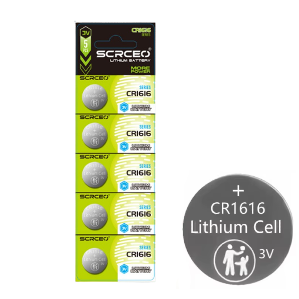 Pilas Cr1616 3 Volts (X 5 Unidades)