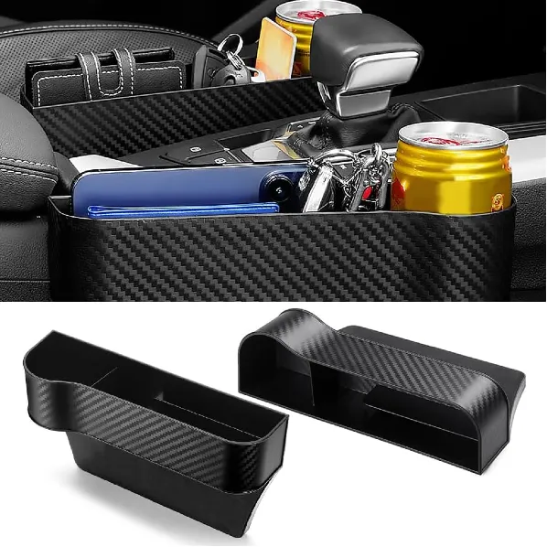 Par Organizadores Para Asiento De Auto Con Posa Vasos