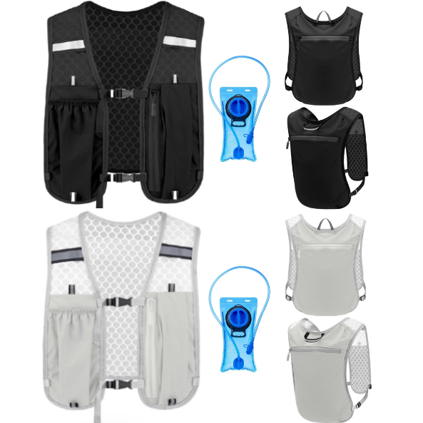 Chaleco Deportivo De Hidratación Con Bolsa 1lt