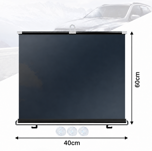 Cortina Parasol Para Ventanas De Auto 40*60cm / Extensible