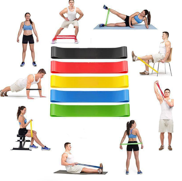 Set De 5 Bandas De Resistencia