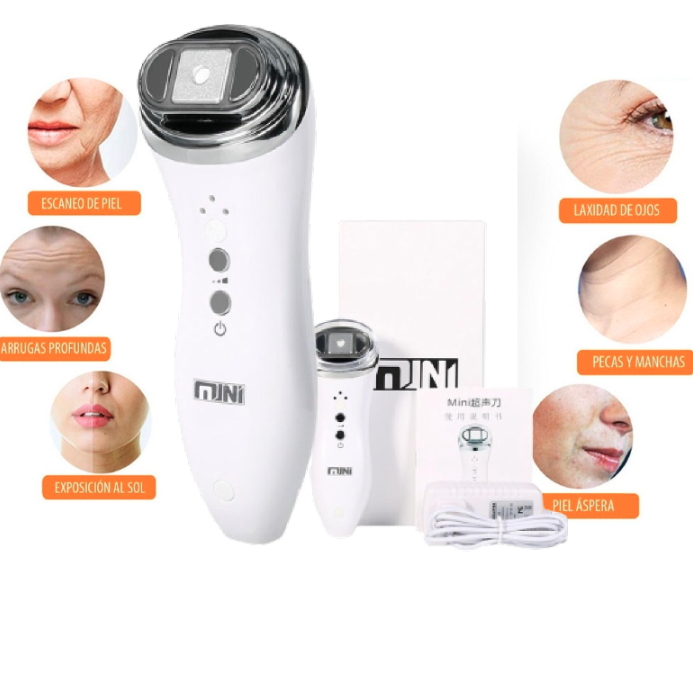 Mini HiFU Ultrasonido Facial / RF Radio Frecuencia / Lifting / Anti-Age / BiPolar / SKIN CARE