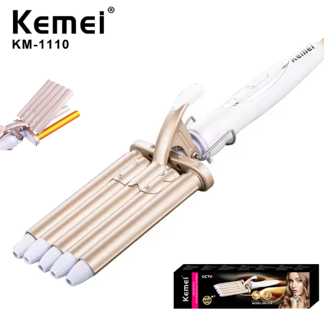 Buclera 5 Rodillos De Pelo Profesional Kemei KM-1110 / 90W